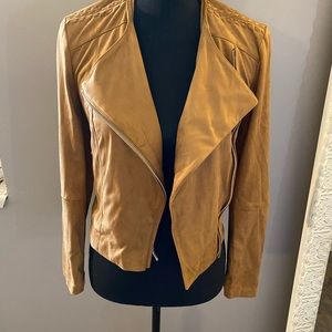 Bb Dakota suede moto jacket XS